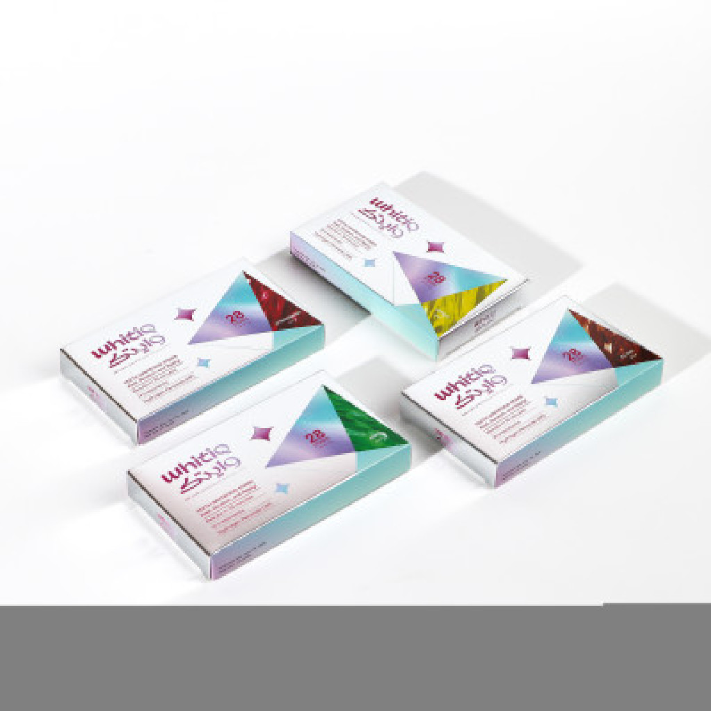 6%hp dry teeth whitening strips - Strawberries