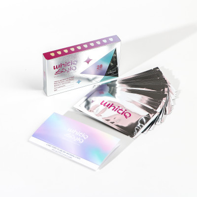 PAP dry teeth whitening strips - Charcoal