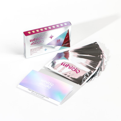 PAP dry teeth whitening strips - Strawberries