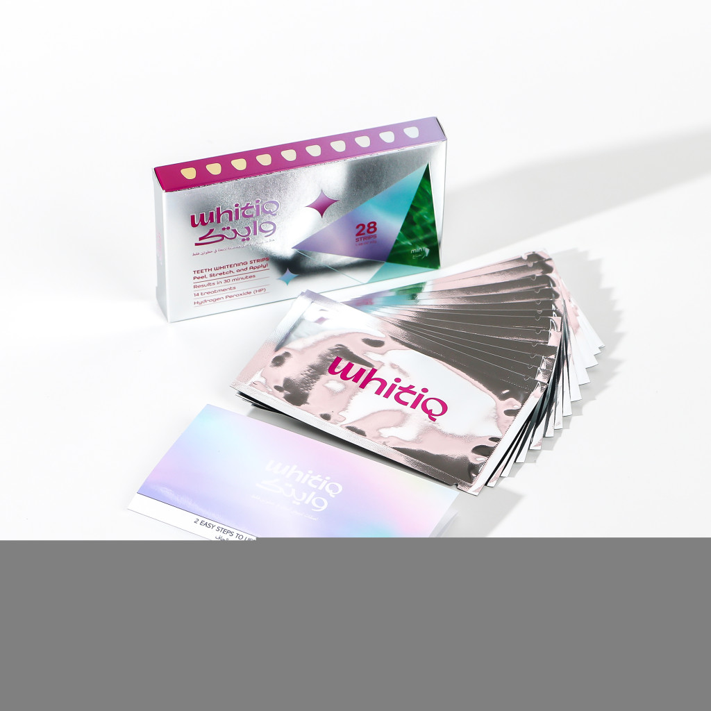 6%hp dry teeth+B2:B38 whitening strips - Mint