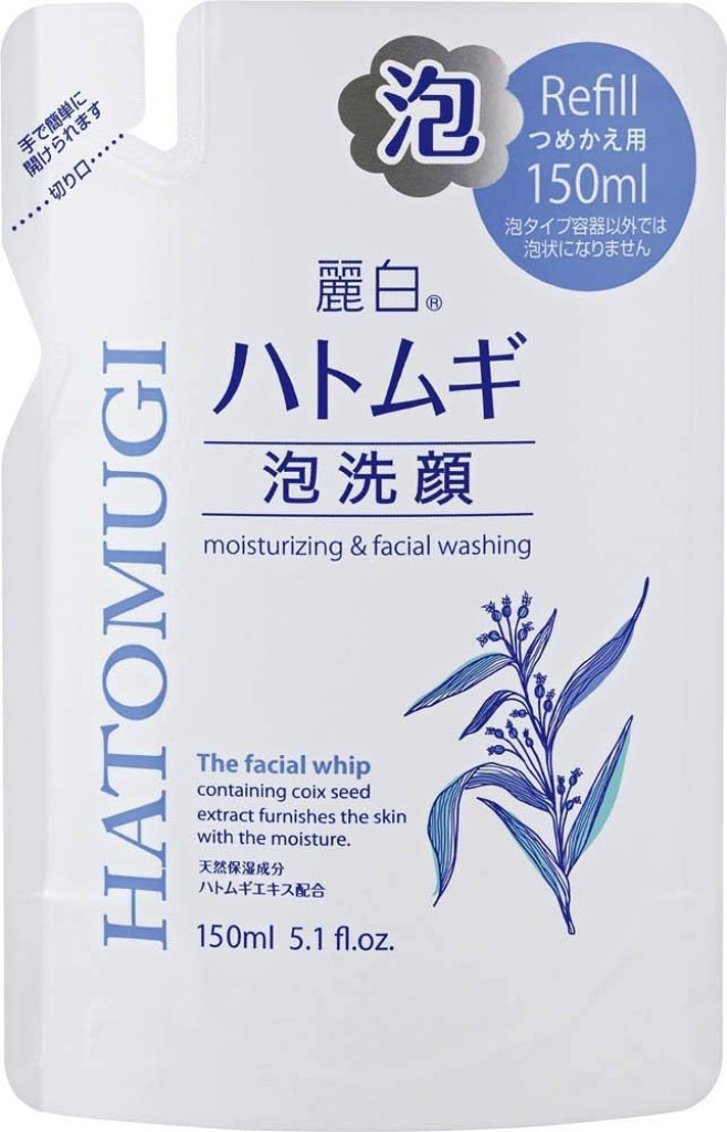 REIHAKU REFILL FOR HATOMUGI WHIPPED FACIAL WASH 150mL