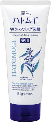 REIHAKU HATOMUGI MEDICATED CLEANSING LATHER 130G